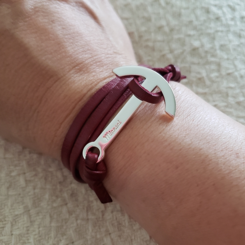 Miansai Leather Wraparound Bracelet